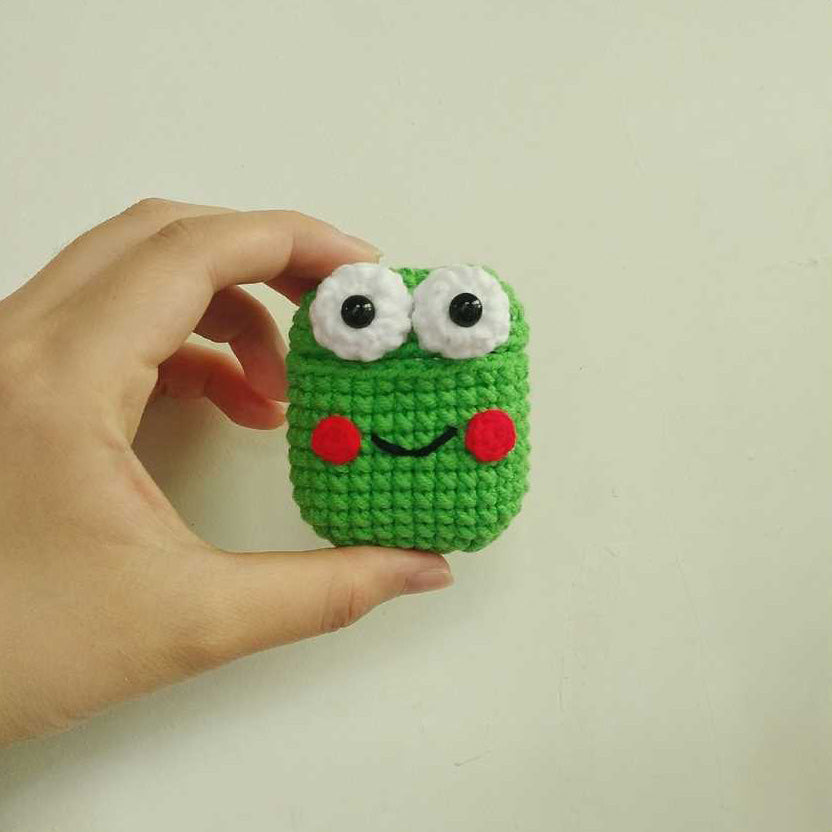 Girl's Cute AirPods 1/2 Cases Keroppi Handmade AirPods Pro Case Green Airpod Case Cover
