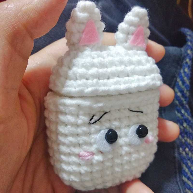 Girl's Cute AirPods 1/2 Cases Moomin Handmade AirPods Pro Case White Airpod Case Cover