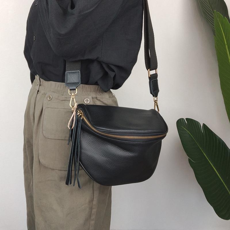 KANC Fashion Women Artificial Leather Tassel Bag Phone Bag Shoulder Bag  Messenger Bag Phone Bag Women Cute (Pink, One Size)