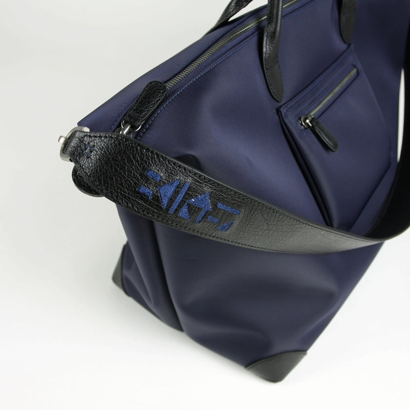 Navy Womens Nylon Shoulder Totes Blue Womens Nylon Shoulder Handbag Nylon Handbag Bag for Ladies
