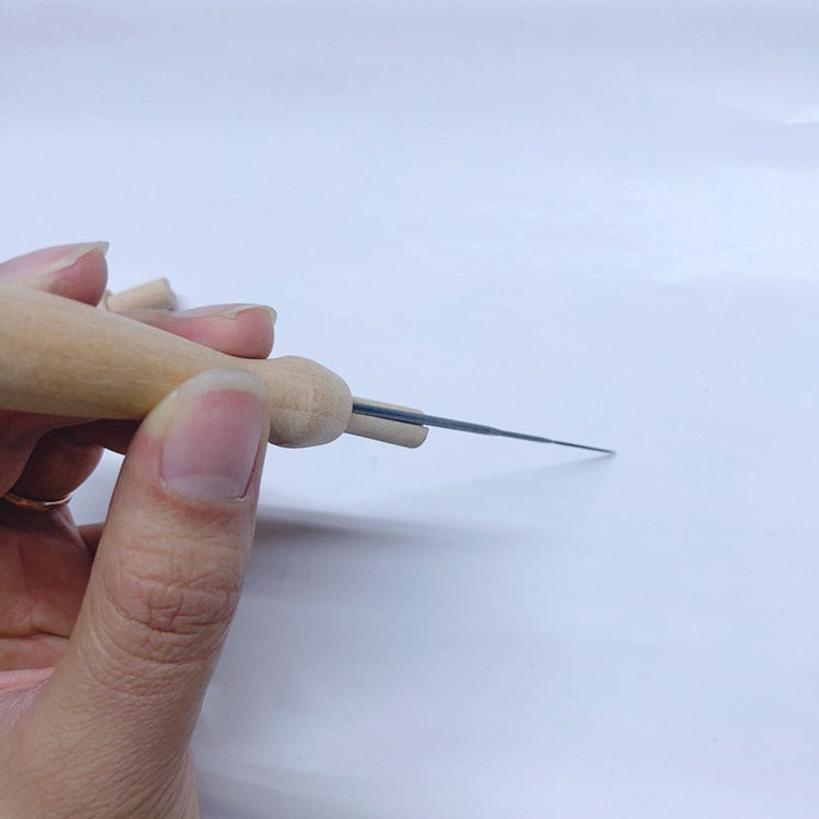 Needle Felting Kit for Beginner 6 Coarse Felting Needles Needle