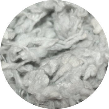 Needle felting 10g Light Gray wool Curly Wool Curly Fiber for Wool Felt for Poodle Bichon and Sheep