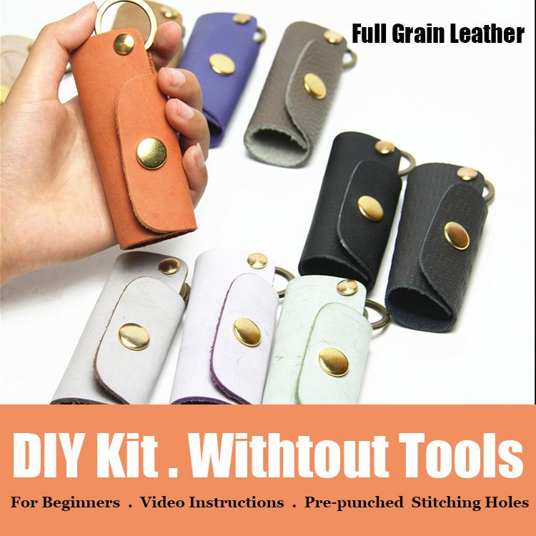 Leather Key Holders Kit DIY Leather Key Organizers Kit DIY Leather