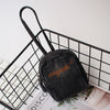 Vintage Mens Black Denim Mini Pouch Denim Small Card Coin Bag with Lanyard for Women