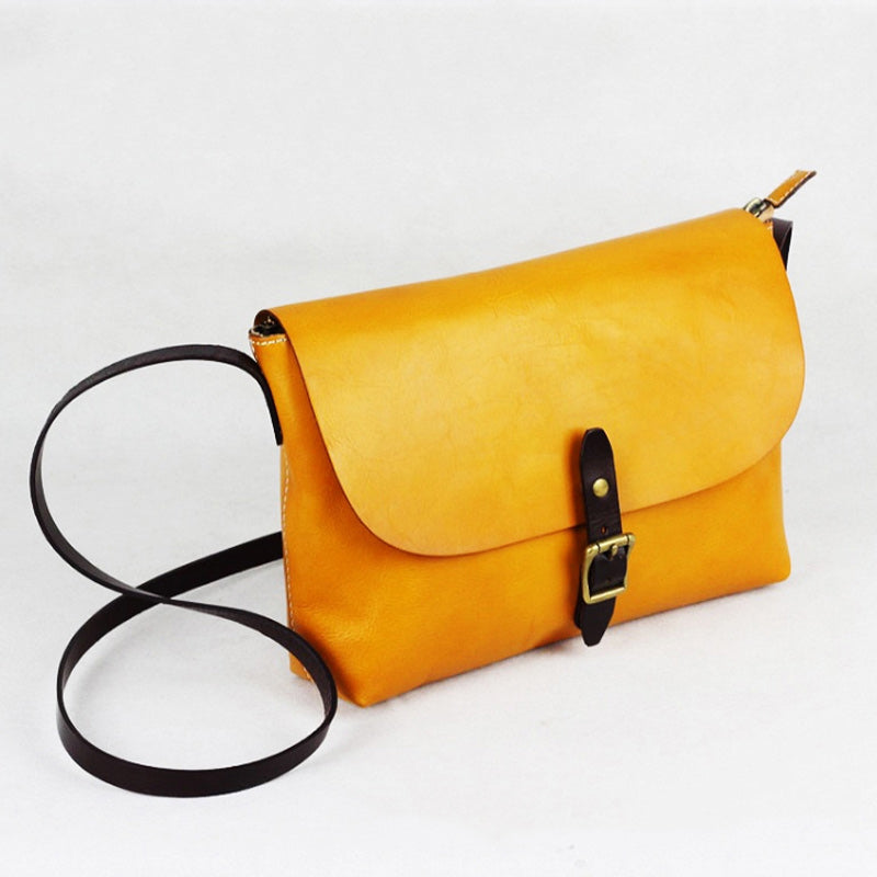 Women Classic Leather Side Bag Pattern Leather Pattern Shoulder Bag Leather Craft Pattern