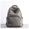 Womens Nylon Backpack Best Satchel Backpack Bag Nylon Gray School Rucksack for Ladies