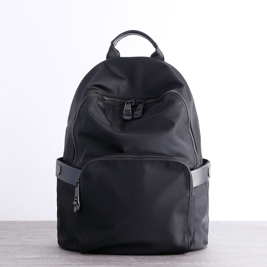 PRADA Black Re Nylon Leather Shoulder Strap Backpack Unisex  2VZ092-2DW3-F0002 | Bellissima Boutique