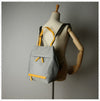 Womens Nylon Backpack Best Satchel Backpack Bag Nylon Gray School Rucksack for Ladies