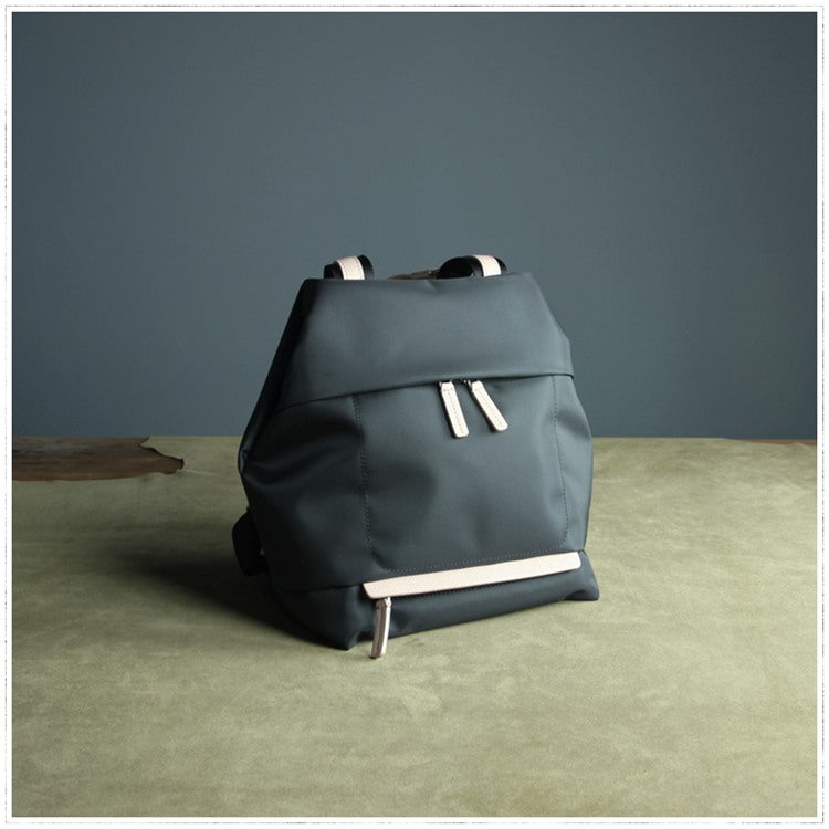 Womens Black Nylon Backpack Best Satchel Backpack Bag Nylon School Rucksack for Ladies