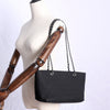 Womens Nylon Diamond Shoulder Bag Womens Black Nylon Chain Shoulder Bag Nylon Chain Purse for Ladies