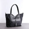 Womens Nylon Leather Tote Bag Womens Black Nylon Totes Purse Nylon Tote Purse for Ladies